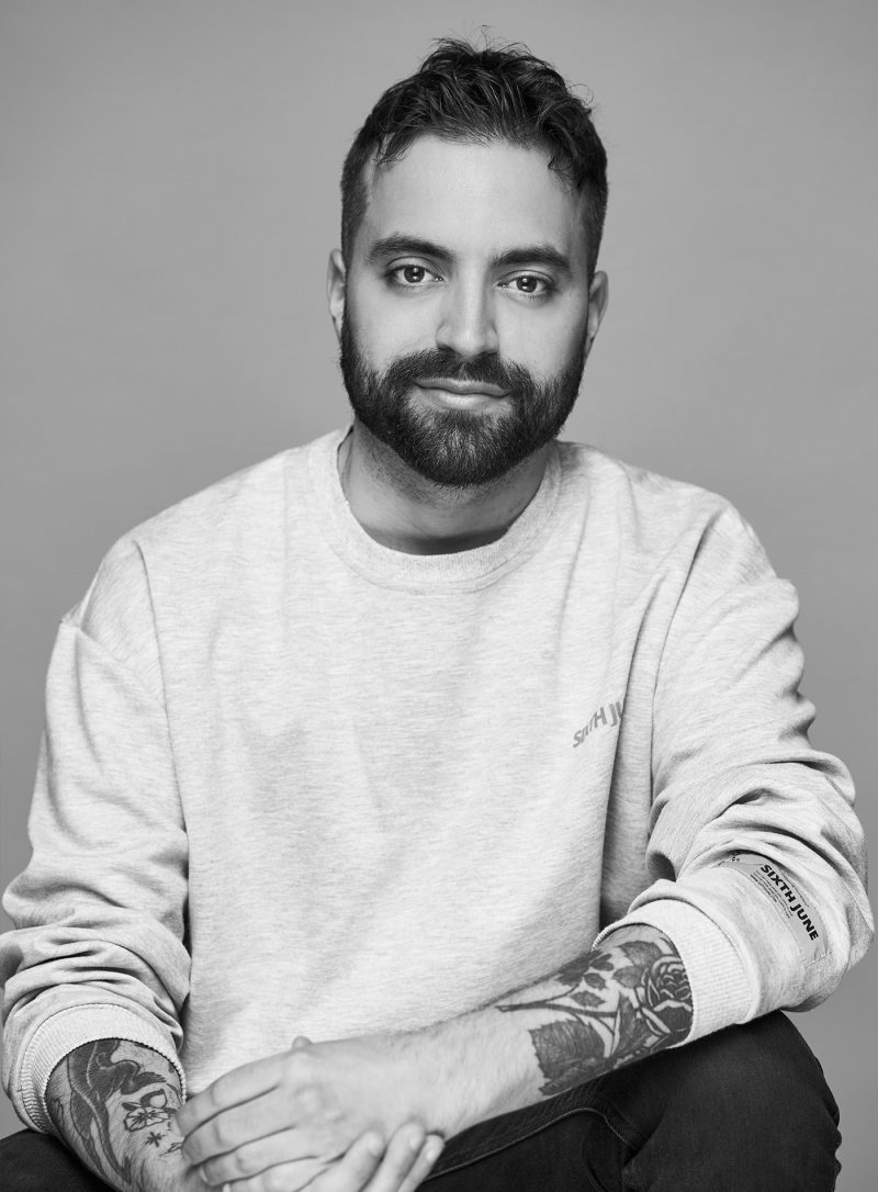 Photo employé Alexandre Plante noir et blanc