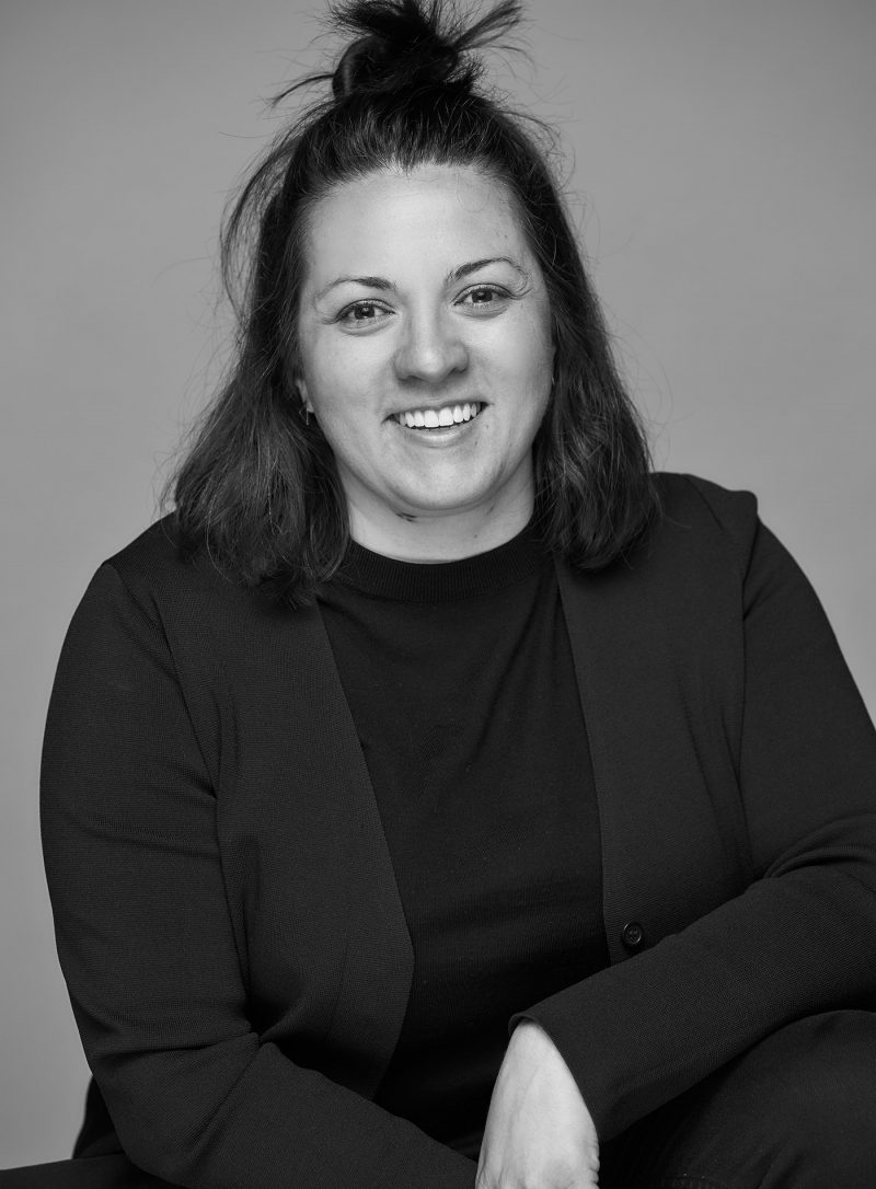 Photo employé Carine Sansregret noir et blanc