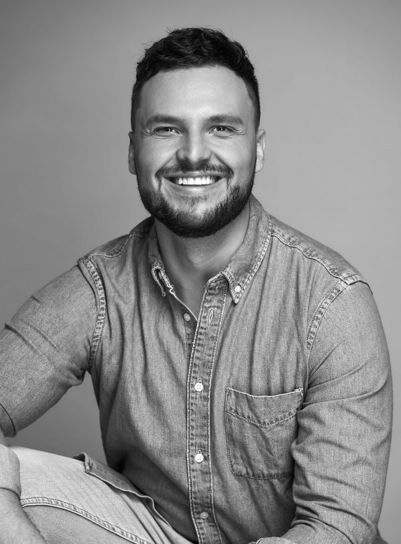 Photo employé Charles Lemay noir et blanc