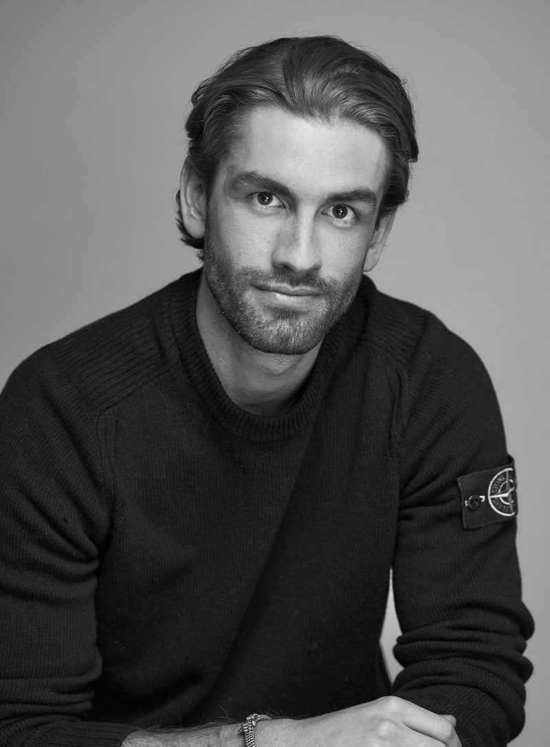 Photo employé Vladimir Van Themsche noir et blanc