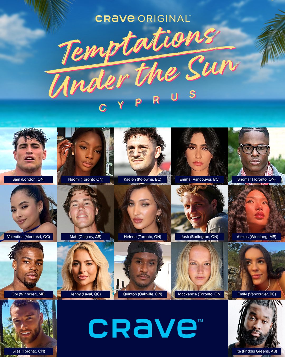 TEMPTATIONS UNDER THE SUN dévoile son casting et son animation